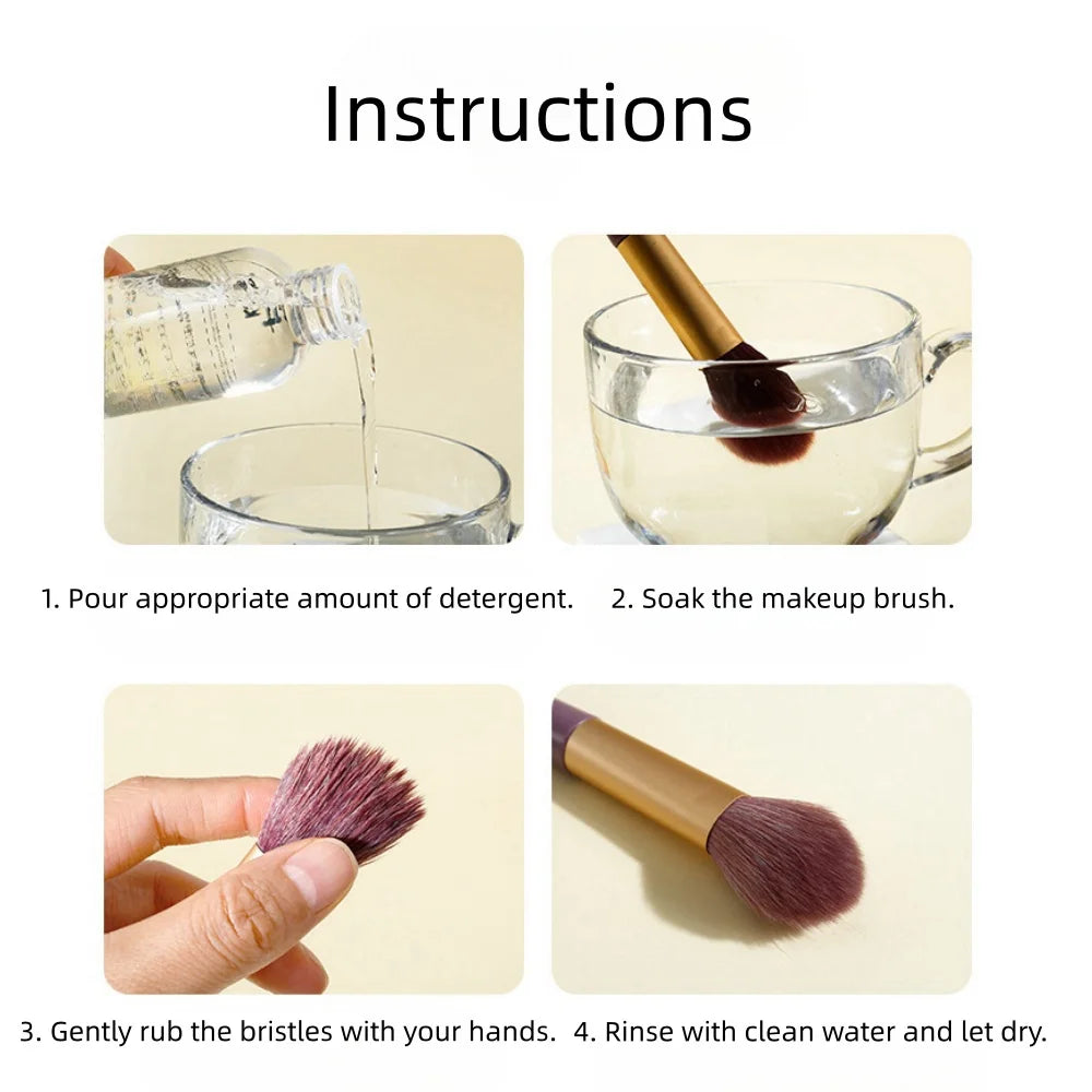 50ML Makeup Brush Cleaning Liquid 